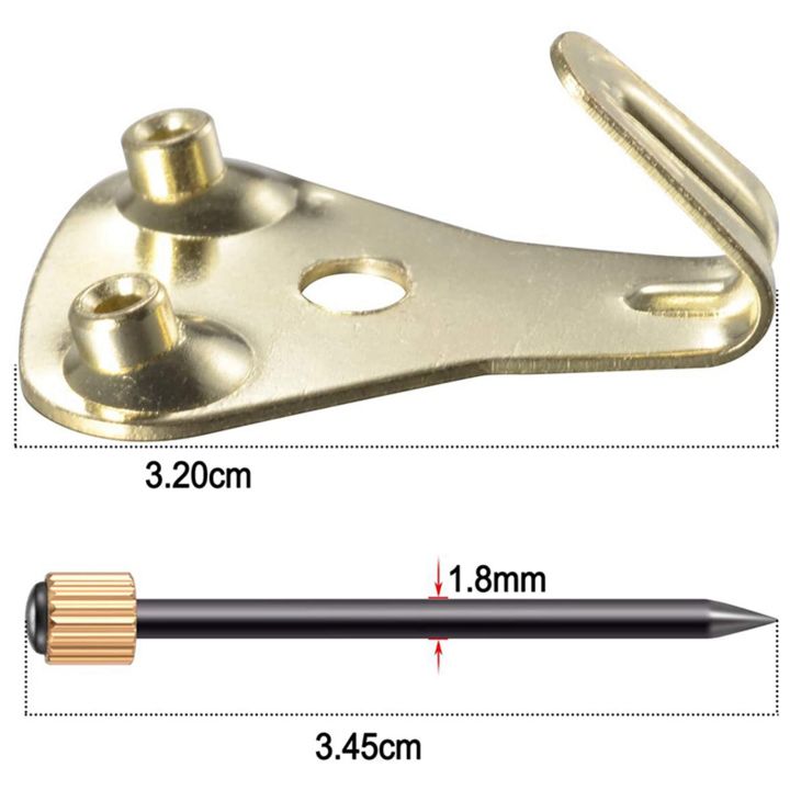 fasdaga%2040%20Pack%2050%20Lbs%20Picture%20Frame%20Hangers%20Hooks%20with%20Nails,%20Heavy%20Duty%20Plaster%20Wall%20Pro%20Photo/Heavy%20Mirror%20Hanging%20Kit%20-%20Image%202
