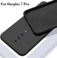 For Oneplus 7 Pro Phone case - Matte Liquid Silicone Camera Protection Flexible Back Cover. 