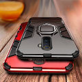 Vantime Case for Realme X2 Pro Metallic Ring Stand Armor Hard Back Protective Casing. 