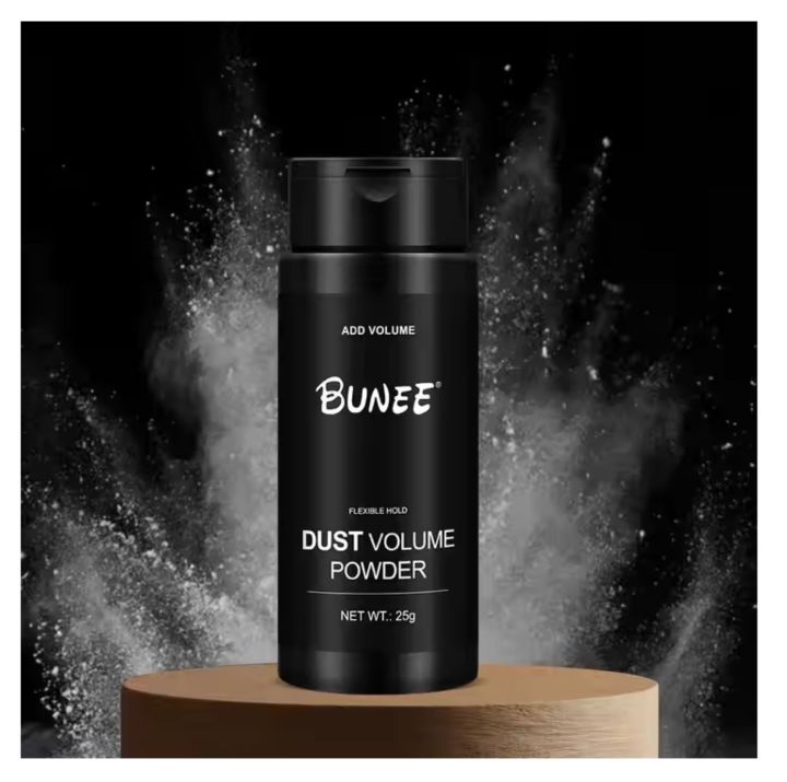 Bunee Matte Fluffy Hair Powder , Lightweight Volumizing And Texturizing For Thick , Full Hair With Long Lasting Hold 25 G