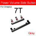 1 Set Side Volume Button + Power ON/OFF Buttton Key Set For Oneplus 7 7T Pro Volume Power Button Keypad Replacement Parts. 