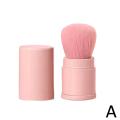 New Portable Mini Retractable Blush Brush Soft Loose Powder Foundation Makeup Brush Multi Functional Beauty Makeup Tool. 