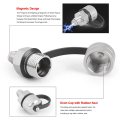 Car Aluminum Alloy Oil Drain Valve Quick Drain Suitable Quick Twist Oil Drain Valve for M12x1.25 with Hose Parts. 