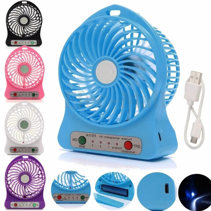 Portable Rechargeable Mini Fan Multipurpose USB Rechargeable Mini Fan