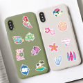50/100PCS Summer Coconut Girls Stickers Waterproof Cartoon Sea Vocation Aesthetic Kindle Ipad Phone Laptop Diary Planner Sticker. 