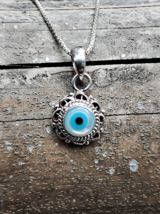 Evil Eye Pendent/ Protection Symbol Pendent/Unisex Pendent