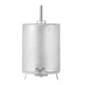 JAERBEE 8000RPM 9V 68mA High Torque Magnetic Cylindrical Mini DC Motor Silver. 