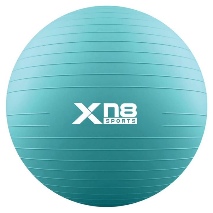 XN8 85CM Exercise Ball, Extra Thick Gym Ball for Pilates, Core Strength, Improved Balance & Stability, Anti Burst Swiss Ball with Quick Pump, Heavy Duty Yoga Ball