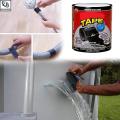 Waterproof Rubberized Tape Stop Leak Seal Sealant Repair Tape For Kitchen Sink, Toilet Tub, Water Tank, Pipe Instantly - Black. 