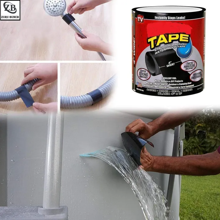 Waterproof%20Rubberized%20Tape%20Stop%20Leak%20Seal%20Sealant%20Repair%20Tape%20For%20Kitchen%20Sink,%20Toilet%20Tub,%20Water%20Tank,%20Pipe%20Instantly%20-%20Black%20-%20Image%204