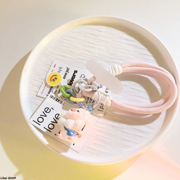 Libei%20SHOPLuxury%20Small%20Fresh%20Ins%20Colorful%20Sunflower%20Piggy%20Pendant%20Fun%20Mobile%20Phone%20Lanyard%20Doll%20Keychain%20Hand%20Rope%20Wristband%20Ccd%20Lanyard%20For%20Keys%20-%20Image%204