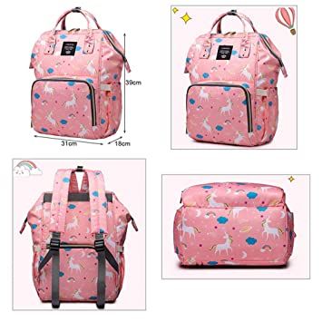 Unicorn%20Printed%20Multifunction%20Waterproof%20Diaper%20Backpack%20-%20Image%207