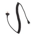 Kqueebee 8 Pin Replacement Speaker Mic Cable Microphone Cord for TK-868G TK-768G TK-862G TK-762G TM-271A TM-471A TK-760 Radio. 