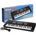 37 Key Bigfun Keyboard Toy, Dc Power Mode, Microphone And Recording. 