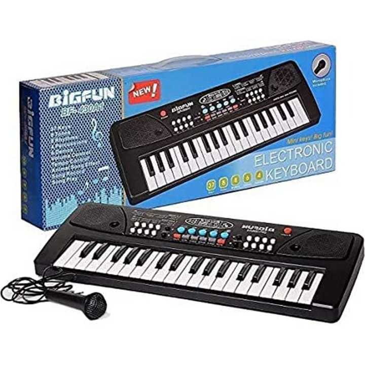 37 Key Bigfun Keyboard Toy, Dc Power Mode, Microphone And Recording