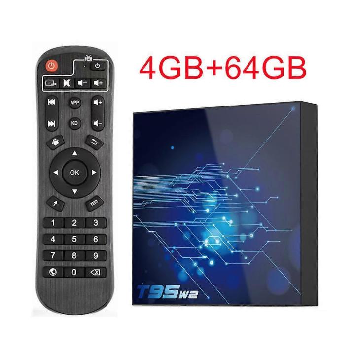 T95 w2 4GB 64GB Android 11.0 H313 Chip OK Google Smart TV Box | Daraz ...