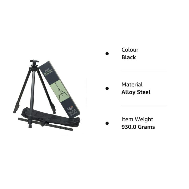 Artists'%20Portable%20Lightweight%20Metal%20Easel%20-%20Image%204