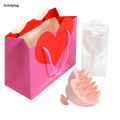 Sutuiying Mini Angel Detangling Hair Brush Silicone Shampoo Brush Head Scalp 2025 New Massage Combs For Valentine's Day Anniversary Gifts For Woman. 
