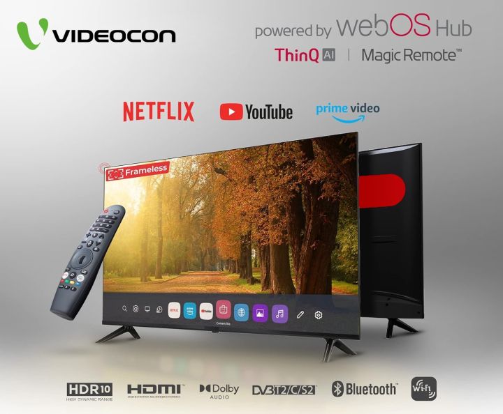Videocon%2055%20inch%20Ultra%20HD%204K%20LED%20Smart%20WebOS%20TV%20with%20Magic%20Remote%20Bezel%20Less%20-%20Image%205