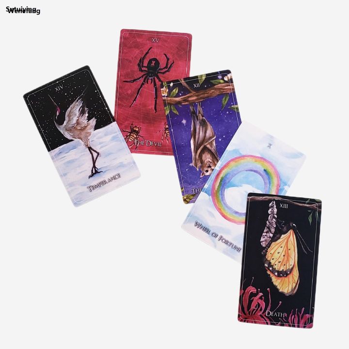 Wenefang%20Sutuiying%20New%2012x7cm%20Wild%20Child%20Tarot%2078%20Cards%20Wild%20Child%20Tarot%20With%20Booklet%20Luxury%20Luxury%20Family%20Entertainment%20Board%20Game%20Kids%20Toys%20Holiday%20Gift%20-%20Image%204
