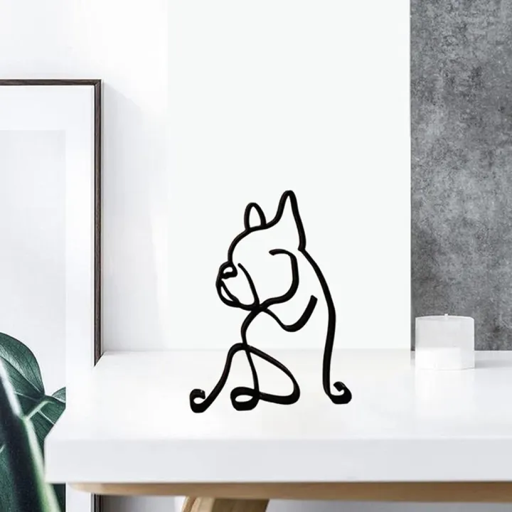 FORIDE%20Dog%20Minimalist%20Art%20Sculpture%20Wrought%20Iron%20Desktop%20Ornament%20Dog%20Art%20Sculpture%20Artwork%20Interesting%20Statues%20Home%20Office%20E%20-%20Image%205