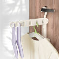 Foldable Drying Rack 5 Holes Travel Portable Clothes Hanging Hotel Indoor Drying Rack Hanging Clothes Hook Hanging Hole Rack. 