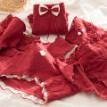 Class A cotton panties women's 5A antibacterial pure cotton crotch natal year lolita red girl snake year new year trousers. 