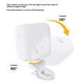 M22 Magnetic LED Selfie Light Phones Clip-on Dual Color Temperature Portable Fill Light for Outdoor Photography White. 
