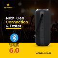 MyPower 30watt speaker| High Bass Speaker |Waterproof IPX6 |Portable Bluetooth Speaker| Bluetooth version 6.0  | 10hrs play time | Fabric Finishing| ms66 Bluetooth Speaker |Black colour. 
