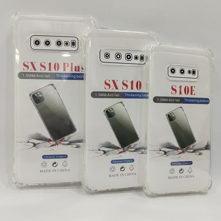 Samsung%20S10e%20,%20S10%204G%20,%20S10%20Plus%20/%20S10+%20&%20S10%205G%20Cover%20(All%20Different%20Size)%20Clear%20Transparent%20Shockproof%20Soft%20Tpu%20Case%20-%20Image%203