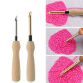 DIY Knitting Embroidery Pen Weaving Sewing Felting Craft Punch Needle Threader SEVICH. 