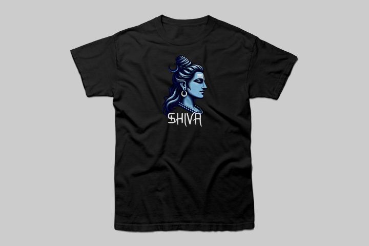 Shiva%20printed%20Black%20Premium%20T-Shirt%20-%20Image%202