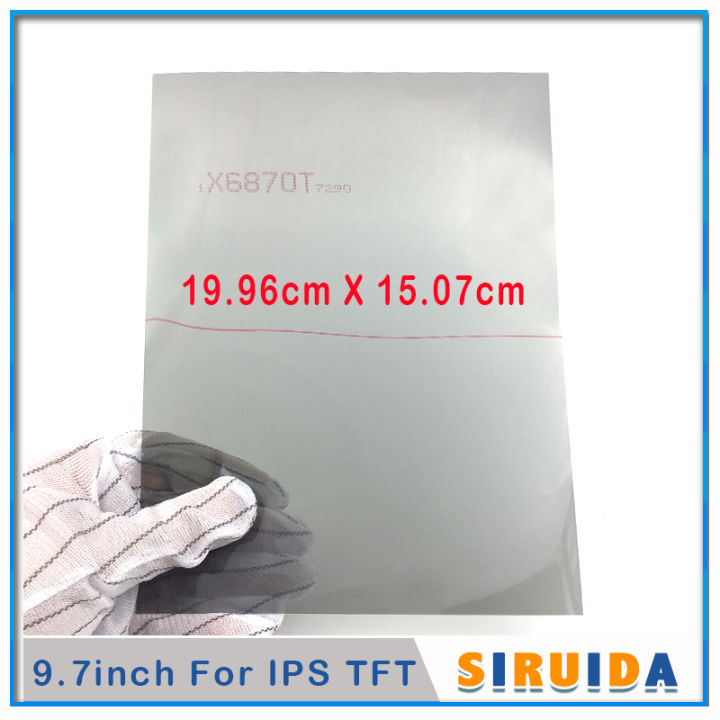 10pcs 9.7 inch Big Universal LCD Polarizer Film For Samsung A10 for HUAWEI Y9 Prime For Redmi moto G7 LCD Display Screen Parts