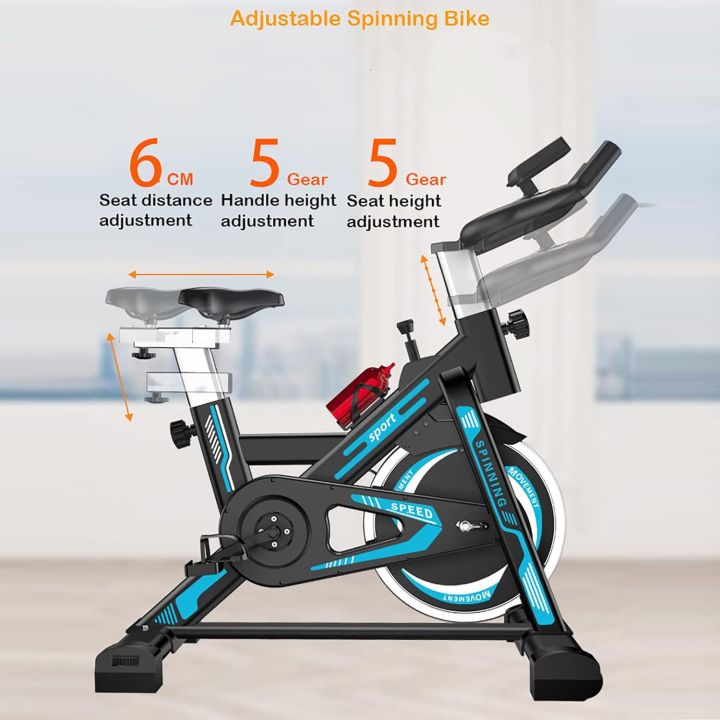 Spn'S%20Exercise%20Spin%20Bike%20For%20Home%20Use%20%7C%20Multifunctional%20Display%20Exercise%20Spin%20Bike%20For%20Home/Commercial%20Use%20-%20Image%203