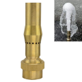 3pcs 3/4 Inch Brass Foam Jet Fountain Nozzles Garden Landscape Fountain Adjustable Multi- Nozzle Garden Pond. 