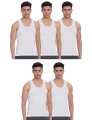 White Gagan Cotton Sando For Men -Pack Of 2. 