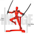 Hoodie Dummy13 Magnetic Action Figure Set Dummy 13 Action Figure With Hoodie T13 Action Figure Set Accessories 3D Printed Huiye. 