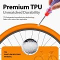 Easy To Replace TPU Ultra Light Inner Tube French Valve 700C Bicycle Inner Tube Anti-ageing Ultralight Bike TPU Inner Tube Road Bike. 