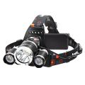 5000 lumens Bright Headlight Headlamp Flashlight With Rechargeable Batteries and Wall Charger for Hiking Camping Riding Fishing Hunting. 