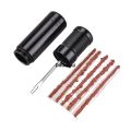 Difutagui 1Set Portable Mini Tire Repair Tool Kit Universal Motorcycle Bicycle 2025 Tubeless Tire Urgent Repair Rubber Stripes Sets Accessories. 