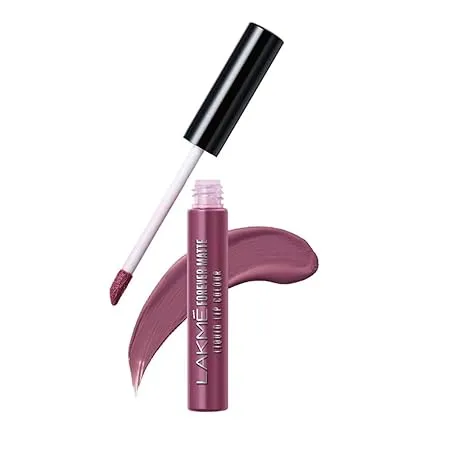 Lakme Forever Matte Liquid Lip Colour Mauve Fling 5.6ml BOGO
