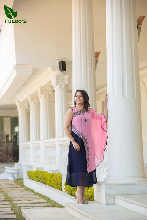 FuLoo's%20Valentine%20Heavy%20Crazy%20Embroidery%20Georgette%20Dress%20#1002%20-%20Image%205