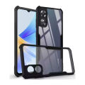 Oppo A78 4G Bumper Case | Back Hard Transparent Clear Shockproof TPU Phone Cover |. 