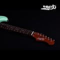 Jet Guitars JS 400 SFG HSS Roasted Maple Relic Sea Foam Green w/ Gigbag. 