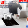 Swifton 30cm 2 Induction Built in Hob Cooktop , Ceramic Glass, Child Lock Timer, SN-226VDH. 