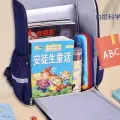 Waterproof School Backpack For Kids Cute 3DPrint Cartoon Bag Suitable For Boys & Girls 1 To 4 Grade. 