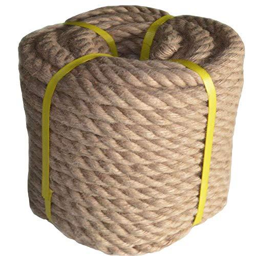 22 Meters of Extra Thick and Strong 250 mm Natural Fiber/ Fibre Rope ...