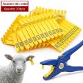 0-100 Ear Tag For Sheep, Goat, Pig. 