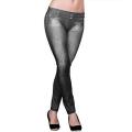 Leggings Like Jeans, Slim And Lift Caresse Jeans,Colour Grey. 