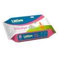 Little's Soft Cleansing Baby Wipes with Aloe Vera, Jojoba Oil and Vitamin E (80 wipes). 